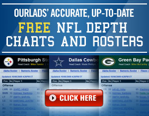 Ourlads' NFL Depth Charts and Rosters